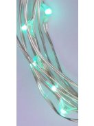 Halványzöld ledfüzér üvegpalackba - 2 méter hosszú füzér 20 leddel