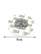 Ledes pohár és palack alátét 4 leddel, PIROS, 5 DB/CSOMAG