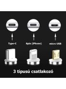 Csatlakozódugó mágneses csatlakozású USB töltőhöz