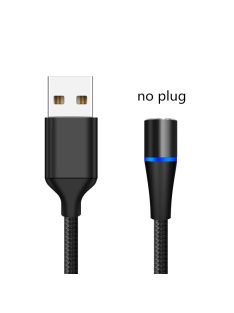   Mágneses csatlakozású USB töltő kábel csatlakozódugó nélkül