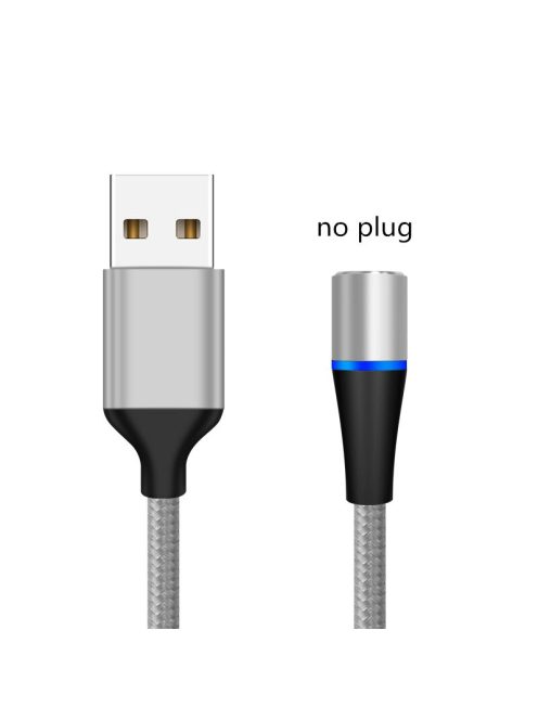 Mágneses csatlakozású USB töltő kábel csatlakozódugó nélkül